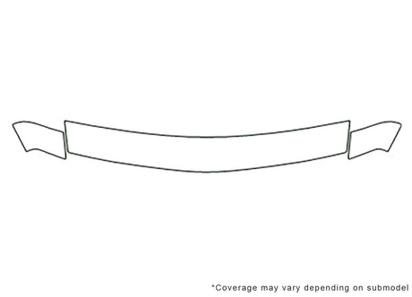grand prix Avery Dennison Clear Bra Hood Precut PPF Diagram