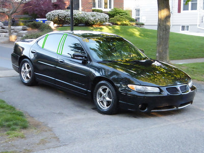 pontiac grand prix 1997-2003 (coupe) Pillar Post Trim Installation Location
