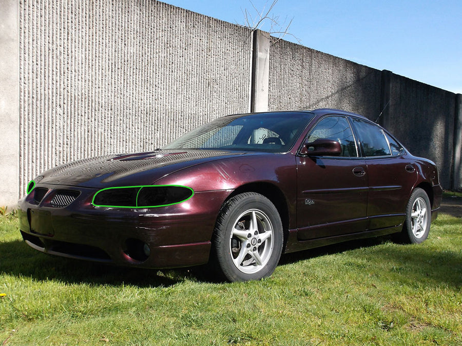 pontiac grand prix 1997-2003 Headlight Tint Location