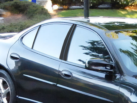 pontiac grand prix 1997-2003 (coupe) Gloss Black Pillar Cover Diagram
