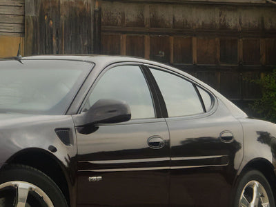 pontiac grand prix 2006-2008 Matte Black Pillar Cover Diagram