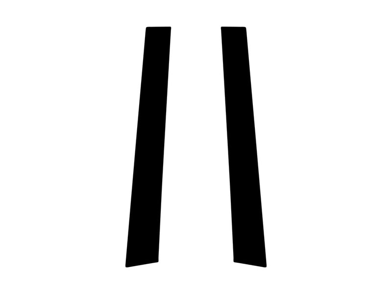 pontiac gto 2004-2006 Carbon Fiber Pillar Trim Diagram