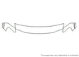 montana 3M Clear Bra Hood Precut PPF Diagram