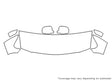 montana 3M Clear Bra Hood Precut PPF Diagram