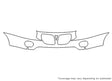 montana 3M Clear Bra Bumper Precut PPF Diagram