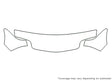 sunfire Avery Dennison Clear Bra Hood Precut PPF Diagram