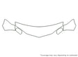 sunfire 3M Clear Bra Hood Precut PPF Diagram
