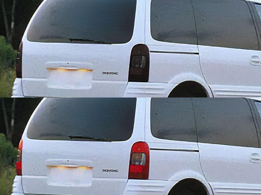 trans port Before and After Smoked Taillights