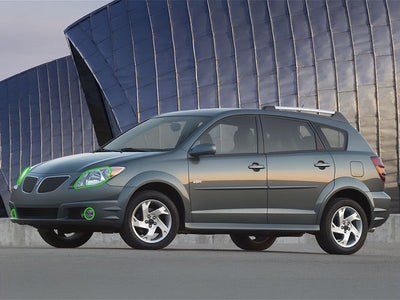 pontiac vibe 2003-2008 Headlight Protection Installation Location
