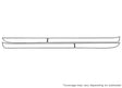 vibe Avery Dennison Clear Bra Door Cup Precut PPF Diagram