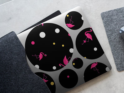 poolside pleasantries bird DIY Laptop Stickers