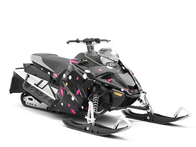 Poolside Pleasantries Birds Custom Wrapped Snowmobile