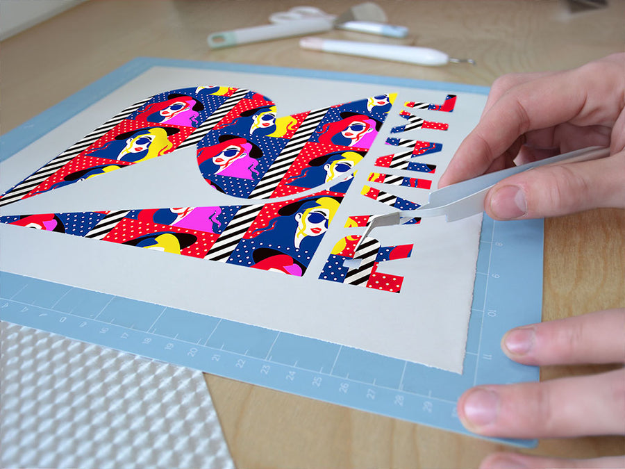pop art retro Easy Weed Craft Vinyl