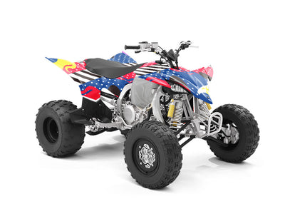 Pop Art Retro ATV Wrapping Vinyl