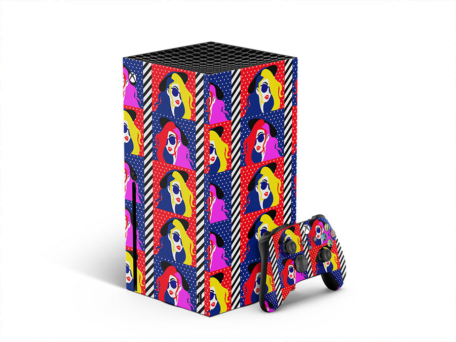 pop art retro XBOX DIY Decal