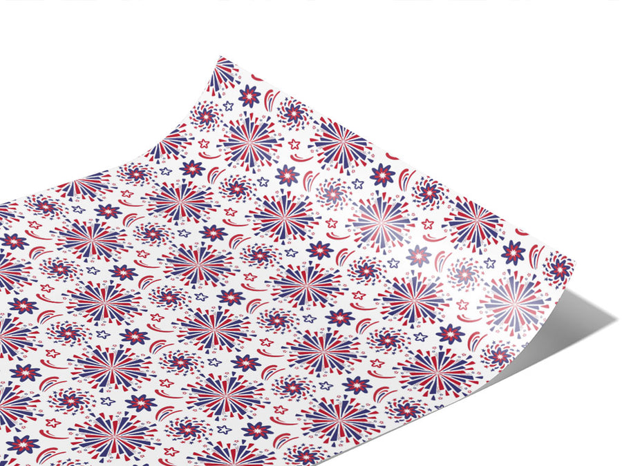 Pop Off Americana Vinyl Wraps~Rwraps Series 914 Digitally Printed Vinyl Wrap~1