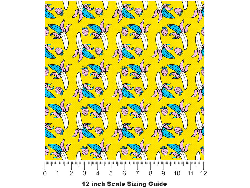 Pop Peel Fruit Vinyl Film Pattern Size 12 inch Scale~Rwraps Pop Peel Fruit Sizing Chart~2
