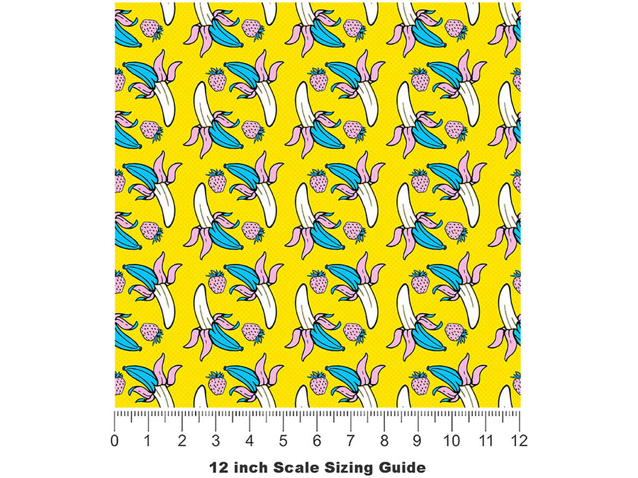 Pop Peel Fruit Vinyl Film Pattern Size 12 inch Scale~Rwraps Pop Peel Fruit Sizing Chart~2