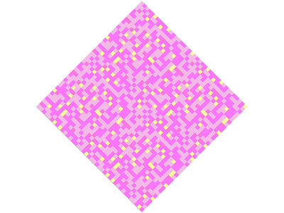 Popped Bubblegum Pixel Vinyl Wrap Pattern