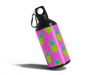 poppin pine fruit Water Bottle DIY Stickers