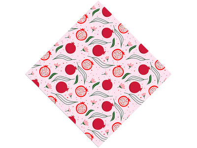 Poppy Pods Fruit Vinyl Wrap Pattern