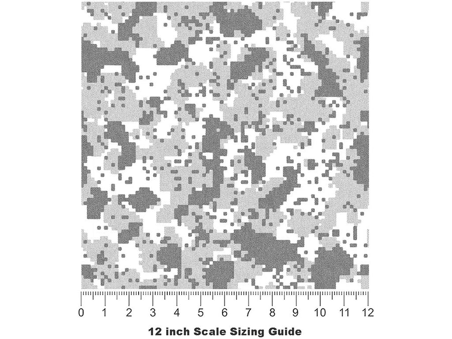 Porcelain Multicam Camouflage Vinyl Film Pattern Size 12 inch Scale~Rwraps Porcelain Multicam Camouflage Sizing Chart~3