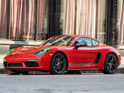 porsche 718 cayman 2017-2024 Headlight Protection Installation Location