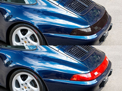 911 Before and After Smoked Taillights