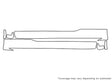 911 3M Clear Bra Door Cup Precut PPF Diagram