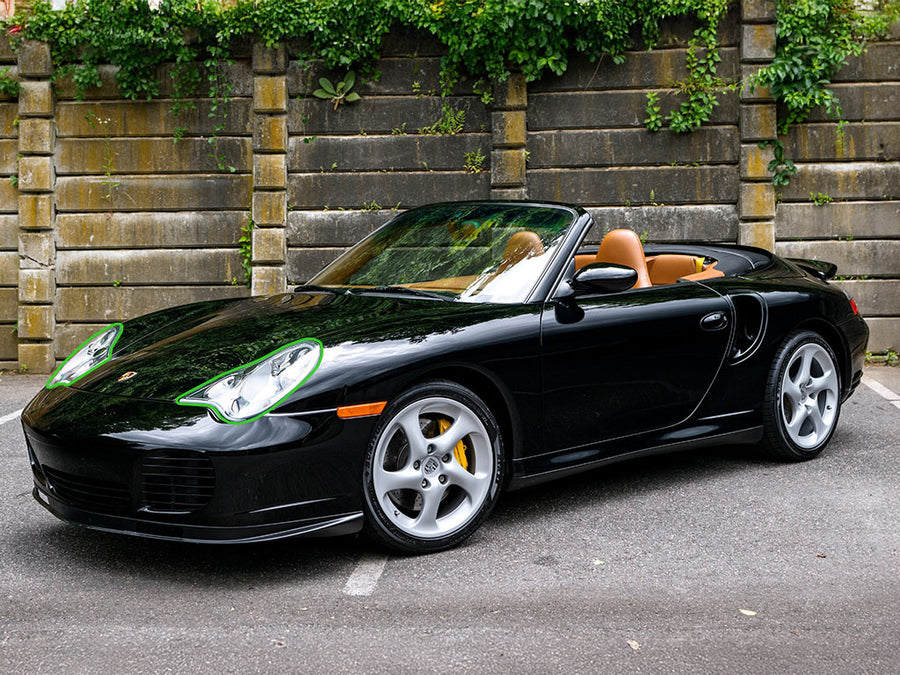 porsche 911 2002-2005 Headlight Protection Installation Location