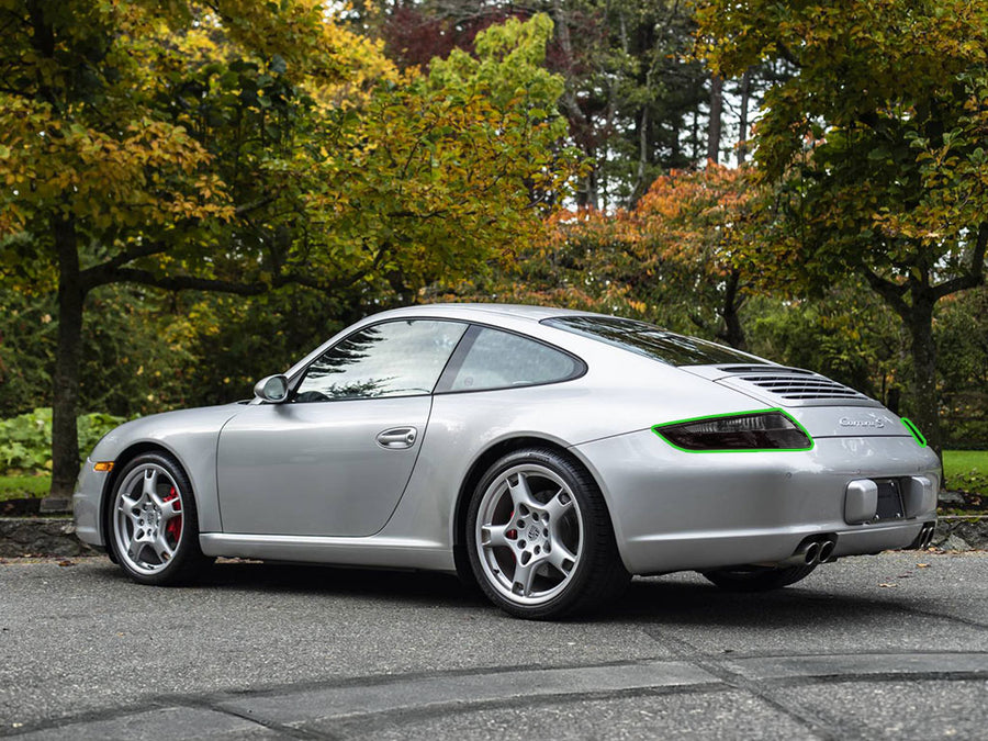 911 Tail Light Tint Installation Points