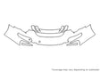911 Avery Dennison Clear Bra Bumper Precut PPF Diagram