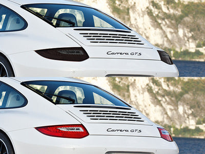 911 (carrera) Before and After Smoked Taillights