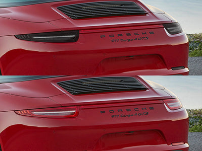 911 Before and After Smoked Taillights