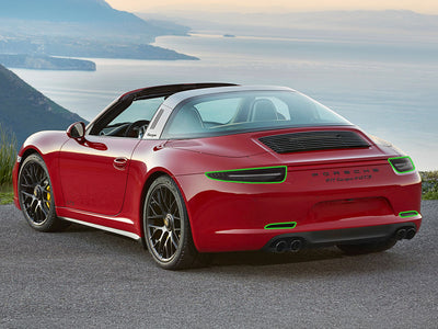 911 Tail Light Tint Installation Points