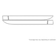911 3M Clear Bra Door Cup Precut PPF Diagram