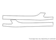 911 Avery Dennison Clear Bra Door Cup Precut PPF Diagram