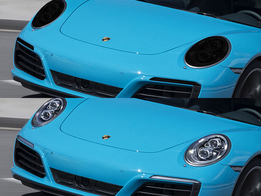 porsche 911 2013-2016 Headlight Tint Appearance