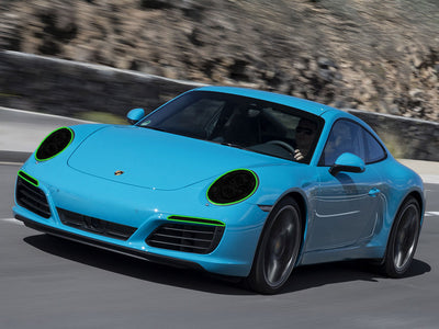 porsche 911 2013-2016 Headlight Tint Location
