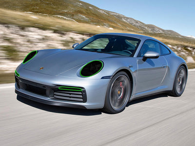 porsche 911 2020-2025 Headlight Tint Location