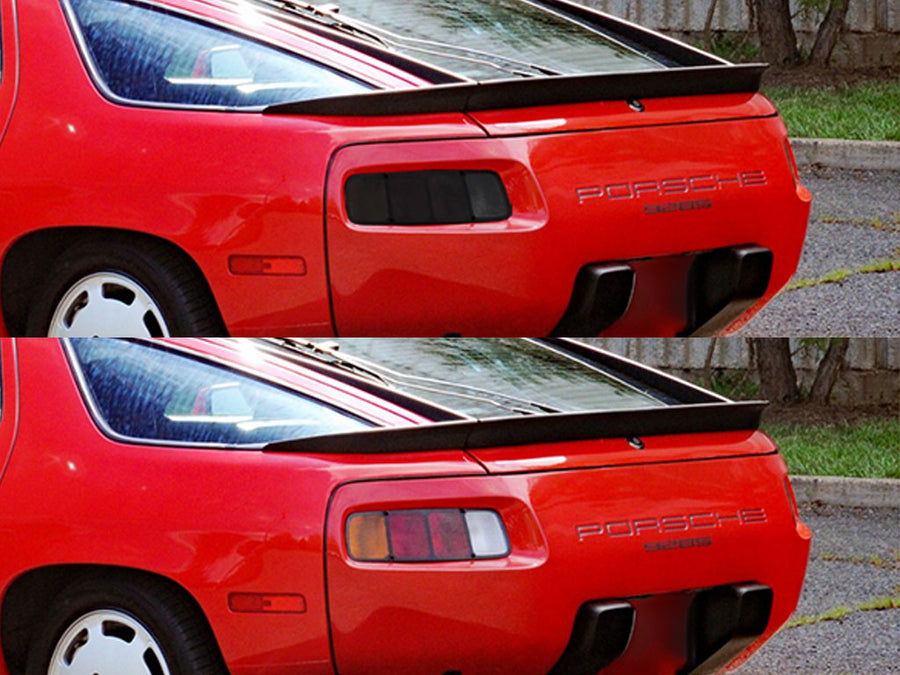 928 Before and After Smoked Taillights