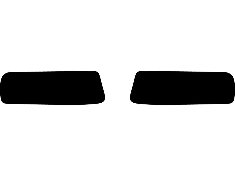928 Precut Tail Light Tint Diagram