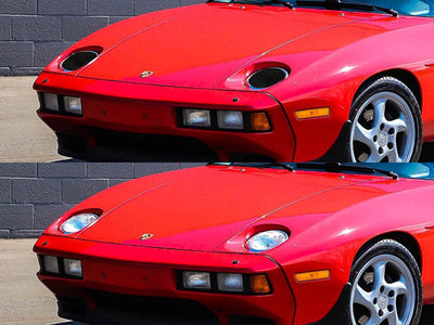 porsche 928 1979-1986 Headlight Tint Appearance