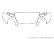 boxster 3M Clear Bra Hood Precut PPF Diagram