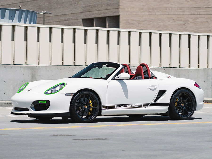 porsche boxster 2005-2012 Headlight Protection Installation Location