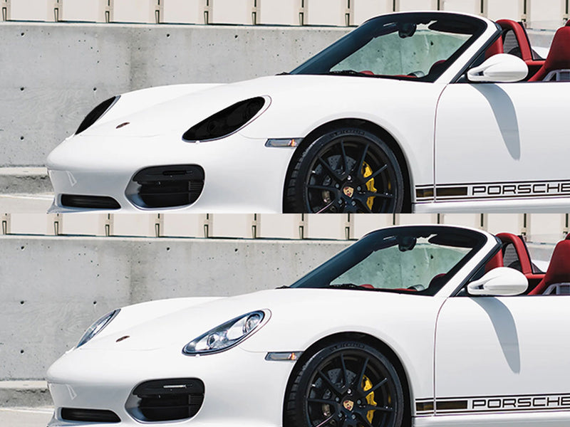 porsche boxster 2005-2012 Headlight Tint Appearance