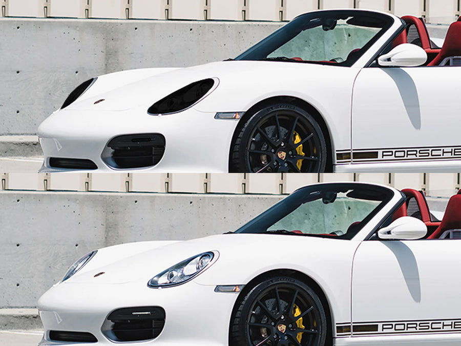 porsche boxster 2005-2012 Headlight Tint Appearance