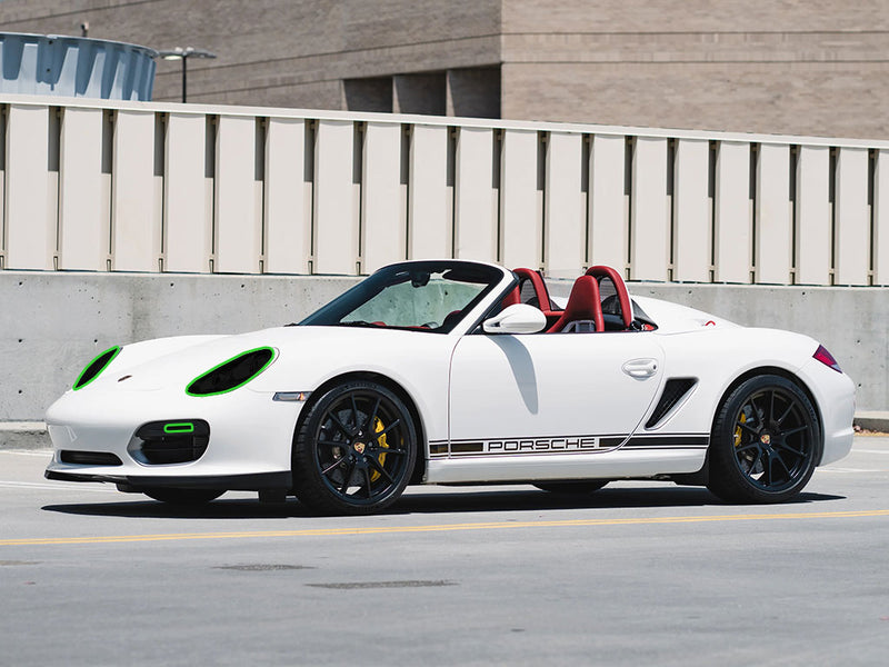 porsche boxster 2005-2012 Headlight Tint Location