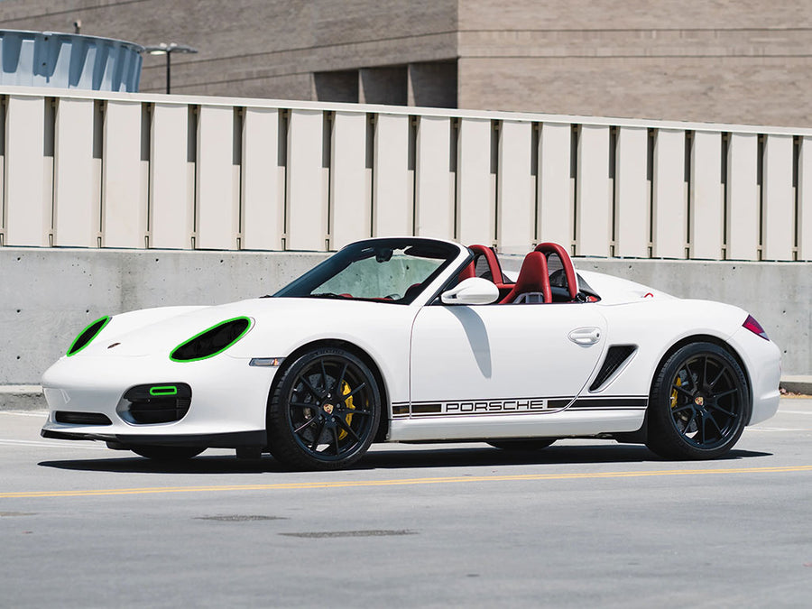 porsche boxster 2005-2012 Headlight Tint Location