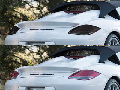 boxster Before and After Smoked Taillights